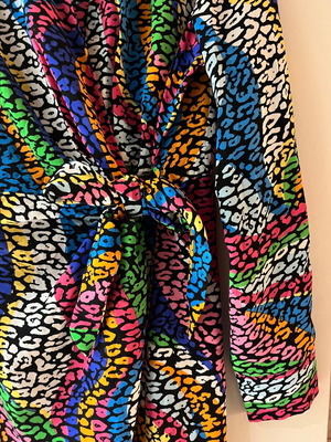 Mini wrap dress
