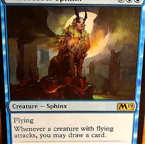 Windreader Sphinx. M19. Magic the Gathering