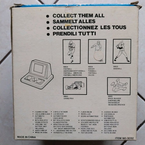 Old LCD Space Invader boxed new, fully functional