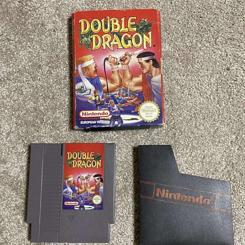 Double Dragon Nintendo NES used, European edition with box and sleeve