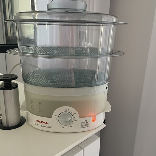 Tefal Ultracompact 2-Level Steam Cooker 900W like new