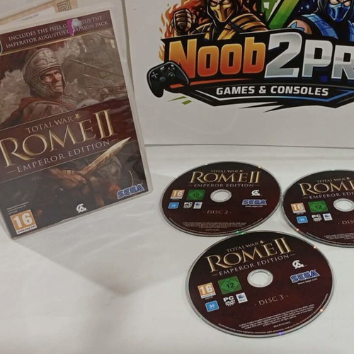 Total War Rome II Emperor Edition PC DVD used