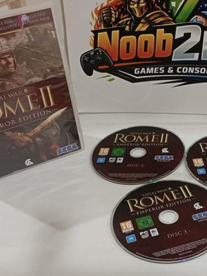 Total War Rome II Emperor Edition PC DVD used