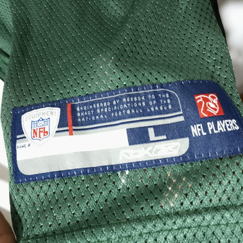 NFL Reebok Favre Rugby Jersey New, NY Jets Collectible L