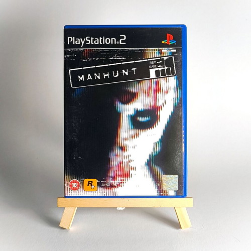 Manhunt PlayStation 2 (PS2) used with acrylic case
