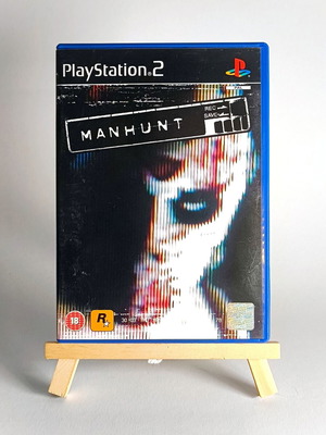 Manhunt PlayStation 2 (PS2) used with acrylic case