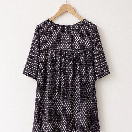 Mini/midi dress one size, like new, black and white