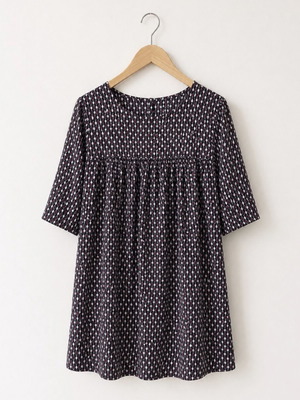Mini/midi dress one size, like new, black and white