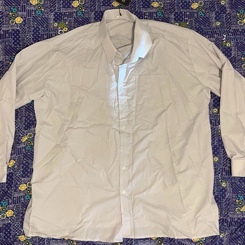 Men's shirt new, size 52 (3XL), gray color