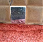  SPECIAL PRICE !!!  CHANEL* CHOCOLATE BAR * BI-FOLD LONG LEATHER WALLET * AUTHENTIC (pre-owned)