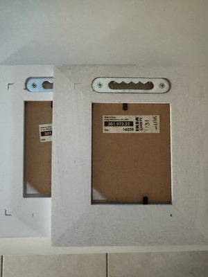 Small IKEA frames like new, pack of 2