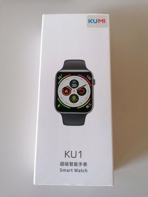 Smart watch Kumi ku1 like new with charger and case
