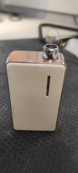 DOT MOD AIO GOLD WHITE με boro tank  aspire nautilus