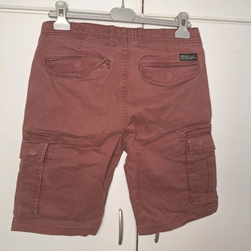 Funky Buddha men's bermuda shorts like new, red, size S