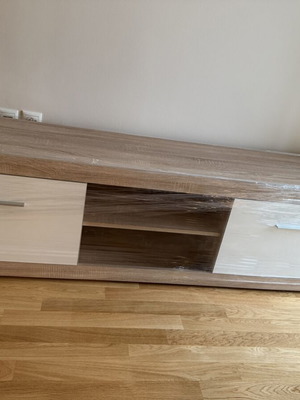 TV stand, assembled, light use