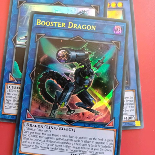 Yu-Gi-Oh Booster Dragon card like new