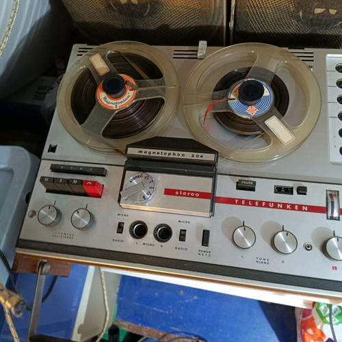 Telefunken tape recorder used