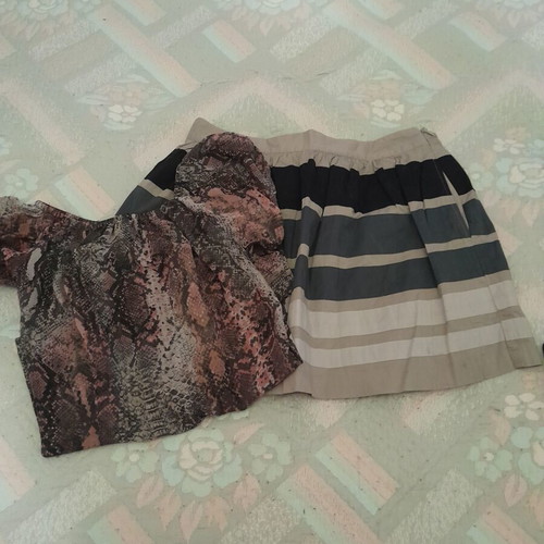 Skirt like new, size M 38 10, gift blouse included