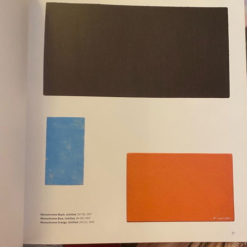 Yves Klein coffee table book like new