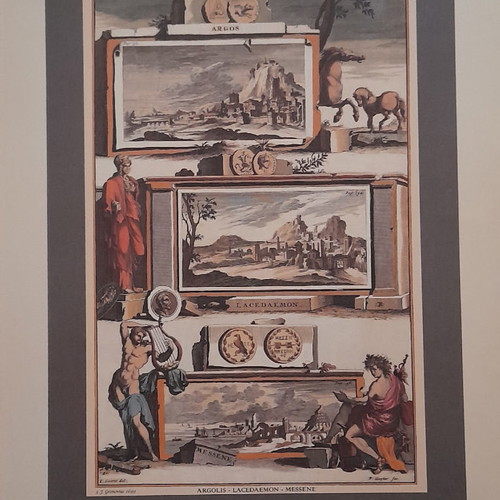 Peloponnesus engravings collectible edition new, 1998