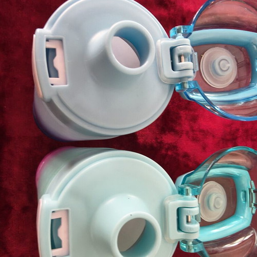 Polo water bottles set 2 x 500ml ombre effect, like new