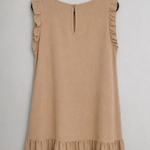 Dress beige used, size M
