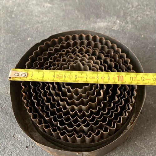 Old pastry mold used
