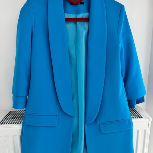 Swass women's suit set jacket and trousers like new, turquoise
