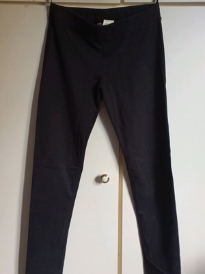 Attrattivo cotton leggings like new, blue, size M