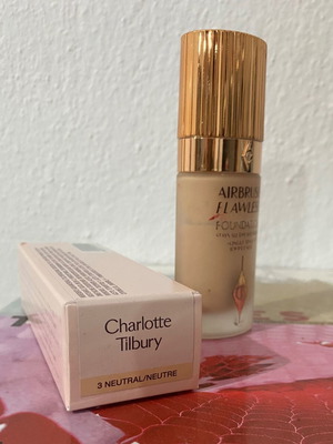 Charlotte Tilbury Airbrush Flawless Foundation νέα απόχρωση 3N σαν καινούργιο