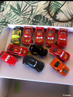 Αυτοκινητάκια μινιατούρες Mattel Disney Pixar Cars μεταχειρισμένα, 11 τμχ