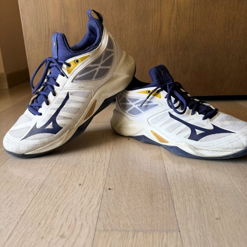 Mizuno volleyball shoes like new, sizes 44 and 43