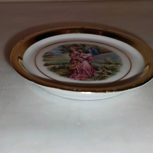 Zeh Bavaria vintage plate used with Fragonard design