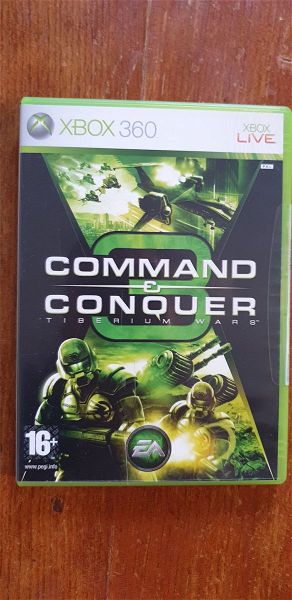  COMMAND AND CONQUER - TIBERIUM WARS - XBOX 360 - USED - EXCELLENT CONDITION