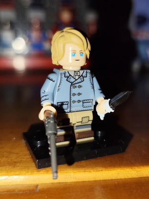 Μινιφιγούρα Jack Marston σαν καινούργιο με βάση, πιστόλι και μαχαιράκι