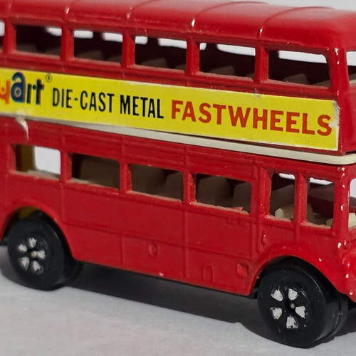 Playart Double Decker Bus Fastwheels red used