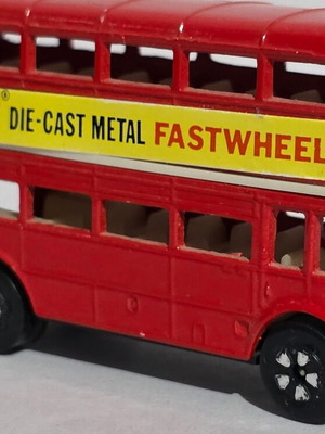 Playart Double Decker Bus Fastwheels red used