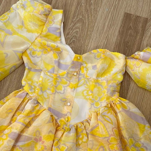 Asos women's dress size M like new, yellow