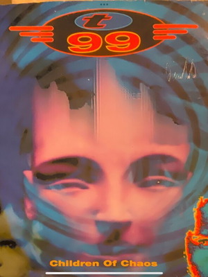 T99 Children of Chaos LP μεταχειρισμένο, ηλεκτρονική μουσική