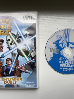 Star Wars The Clone Wars Lightsaber Duels παιχνίδι για Wii μεταχειρισμένο
