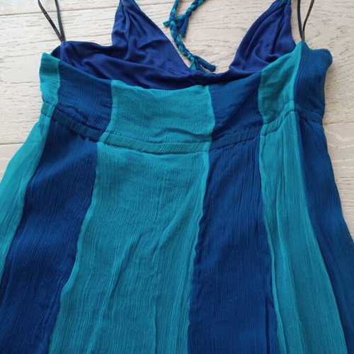Milk and honey dress blue size M like new