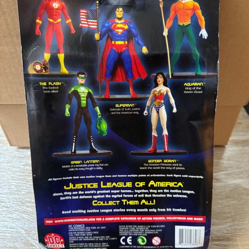 DC Direct JLA Wonder Woman action figure new, sealed, vintage