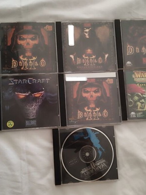 Παιχνίδια PC Blizzard μεταχειρισμένα, πακέτο 7