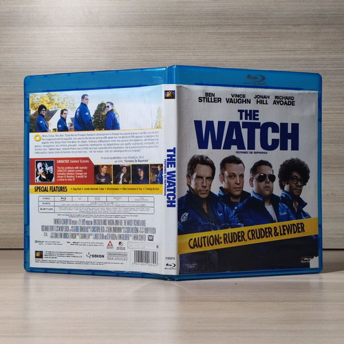 The Watch Blu-Ray used with Greek subtitles