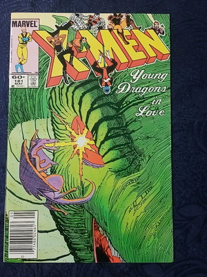 Uncanny X-Men #174 μεταχειρισμένο κόμικ Marvel Comics 1984