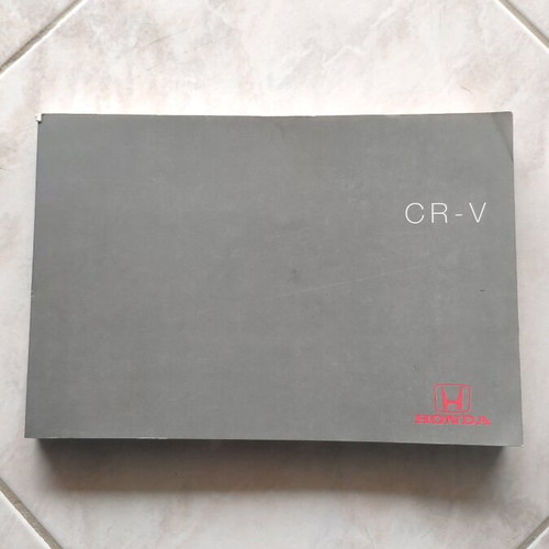 Honda CR-V 2001 owners manual used in English