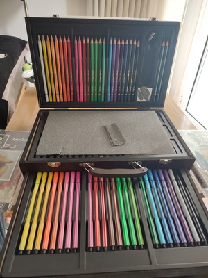 ArtiBox Deluxe ξύλινο σετ ζωγραφικής 111 τεμάχια καινούργιο