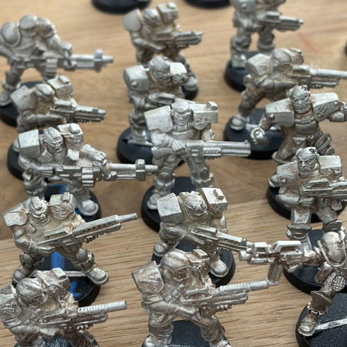 Warzone metal miniatures used, set of 64