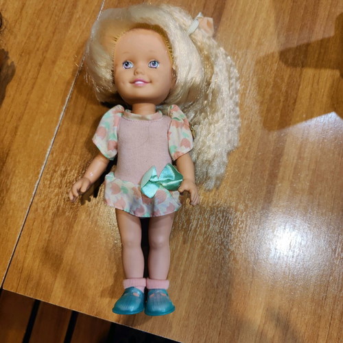 Blonde El Greco doll with mechanism like new