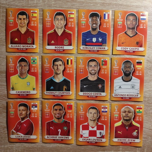 Panini World Cup Qatar 2022 football stickers pack